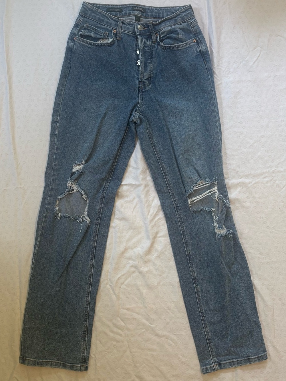 Wild Fable High-Rise Distressed Jeans